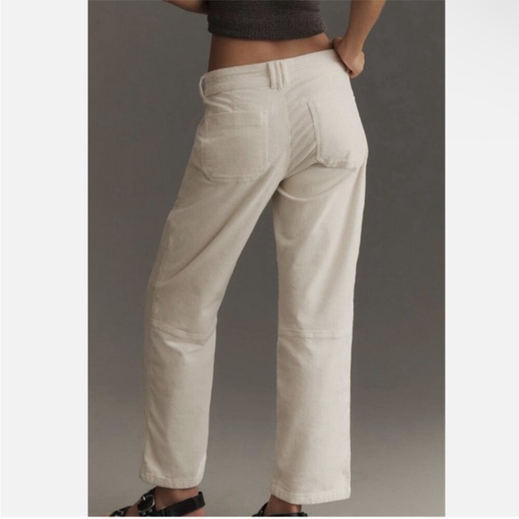 Anthropologie Pilcro Corduroy Utility Pants Square Pocket - Picture 5 of 10